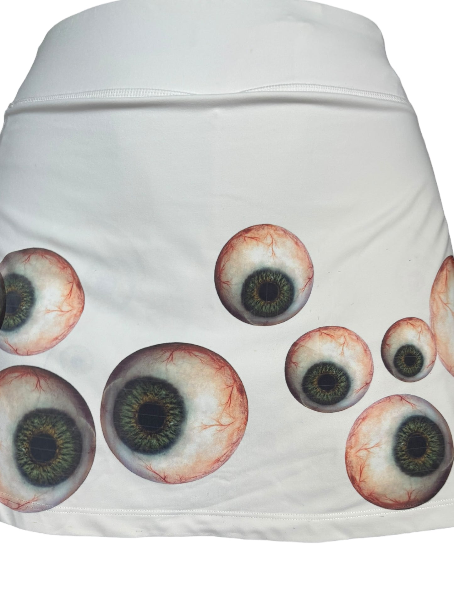 All-Seeing White Skort - M/L