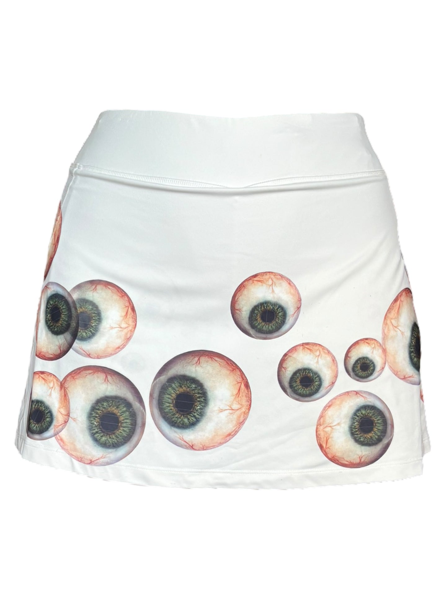 All-Seeing White Skort - M/L