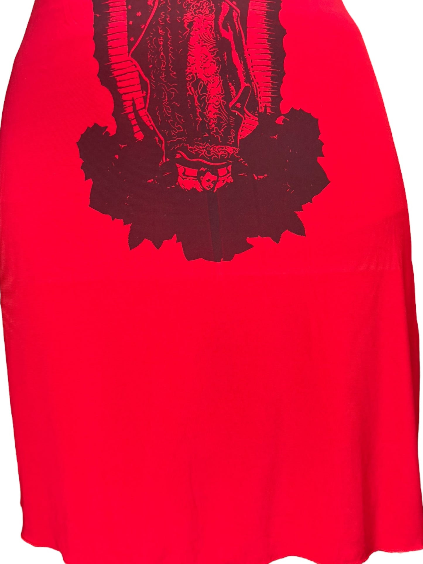 Virgen's Demise Stretchy Red Dress - S