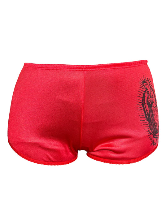 Virgen's Sorrow Red Shorts - XS/S