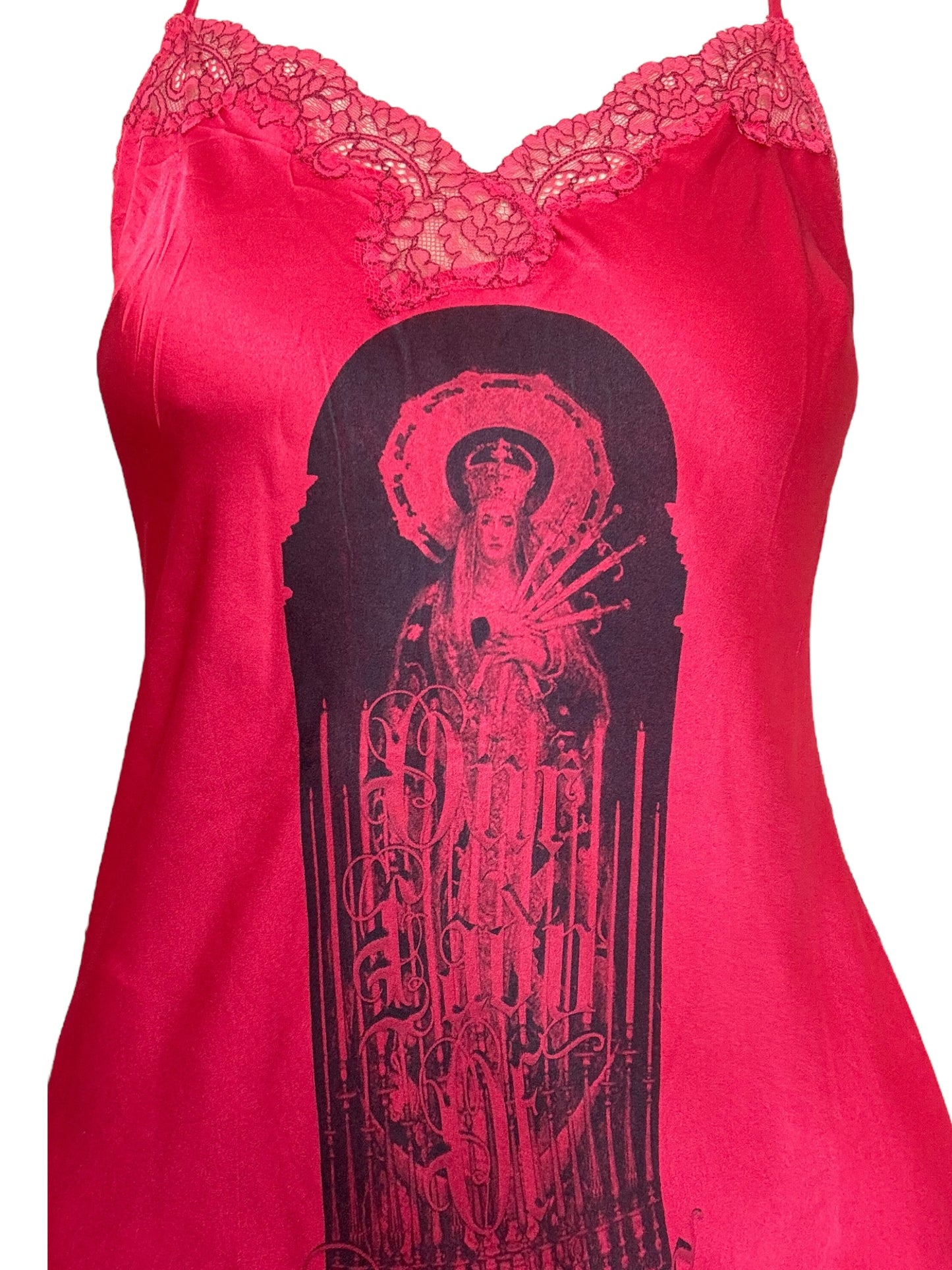 Our Lady of Sorrows Red Dress - M/L