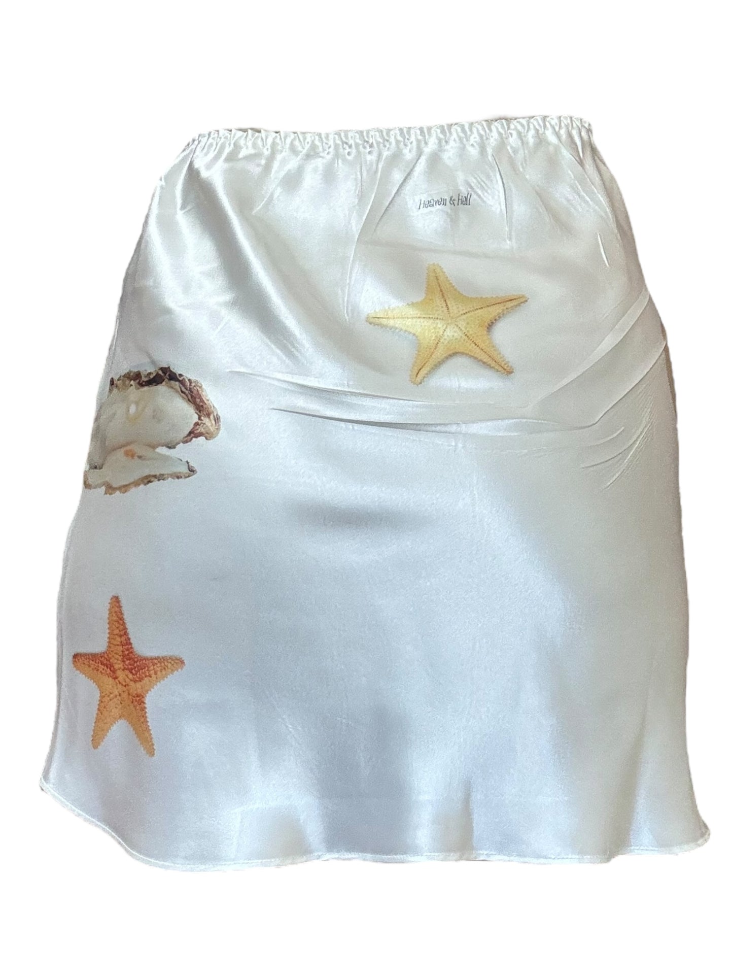 Mermaid Satin Mini Skirt - M/L