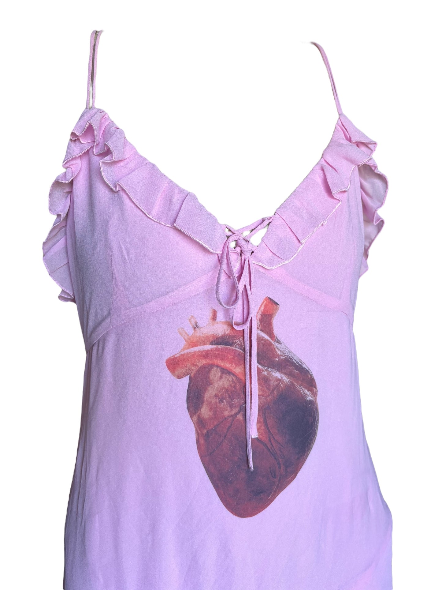 Heart of Glass Pink Dress - L