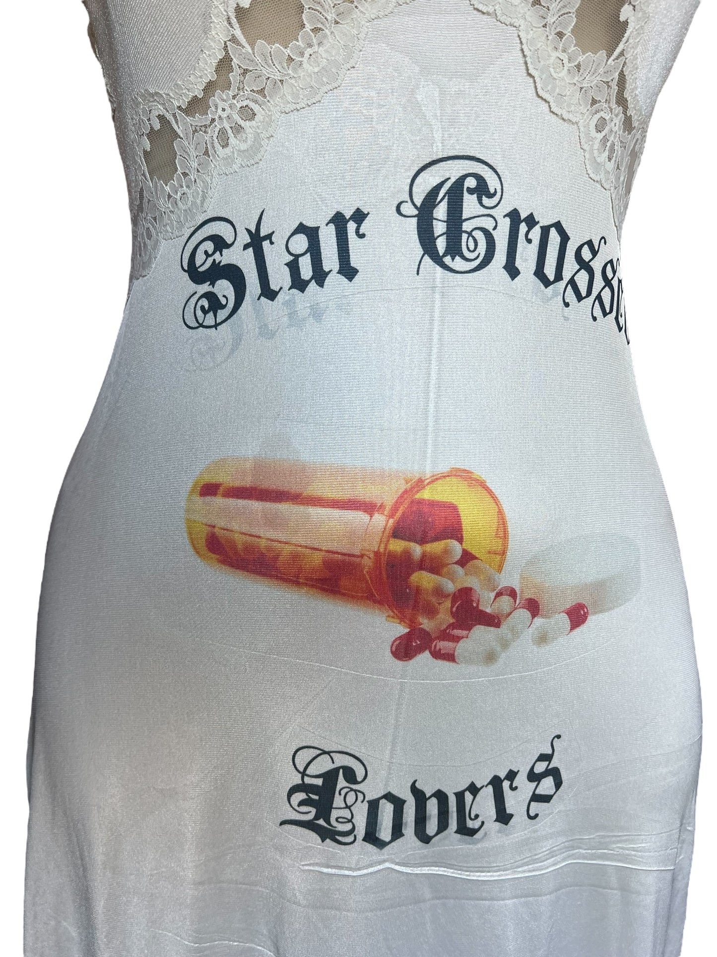 Star Crossed Pill Lover Slip Dress - S