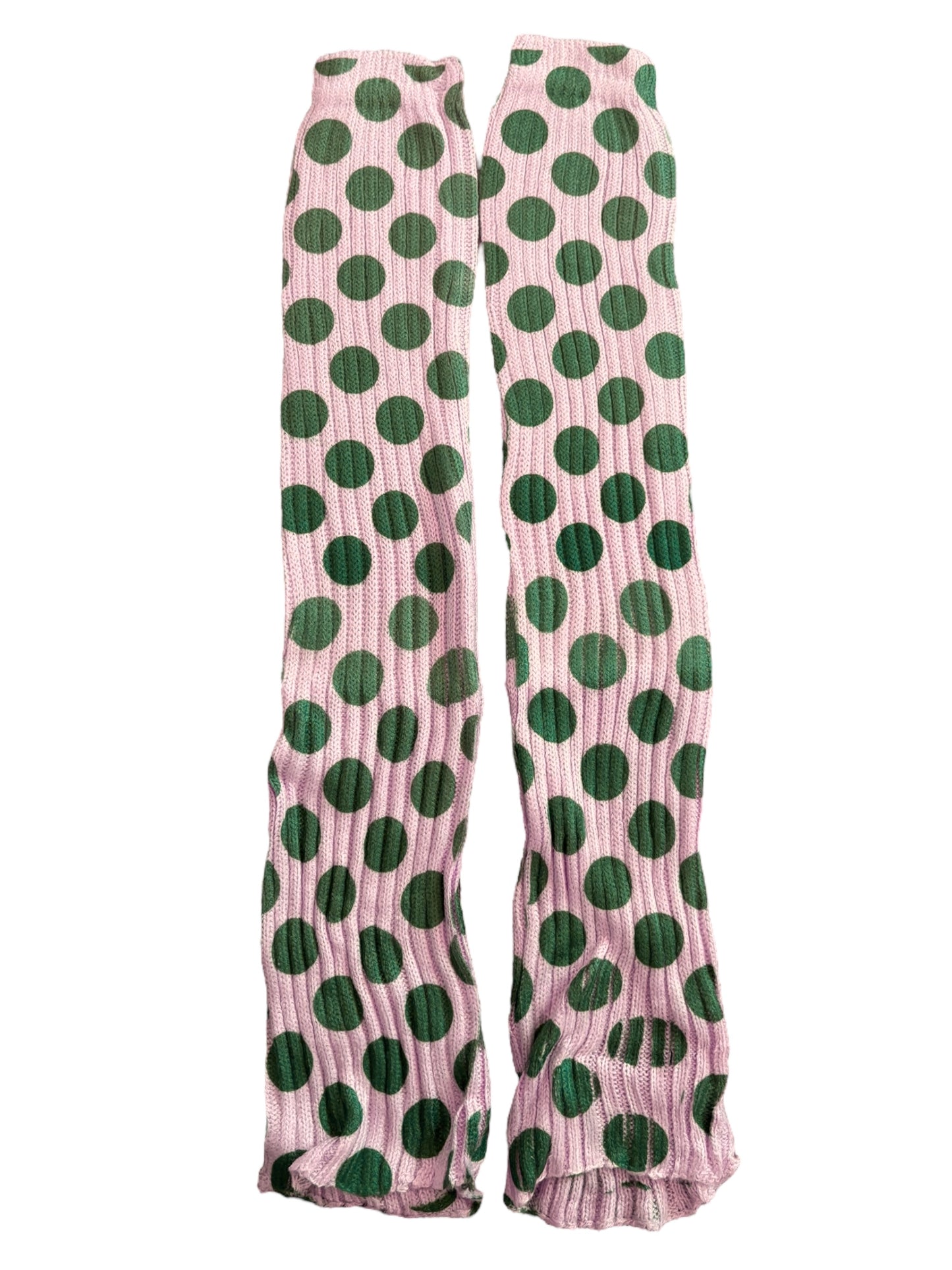 Polka Dot Pink Legwarmers *PRE-ORDER*