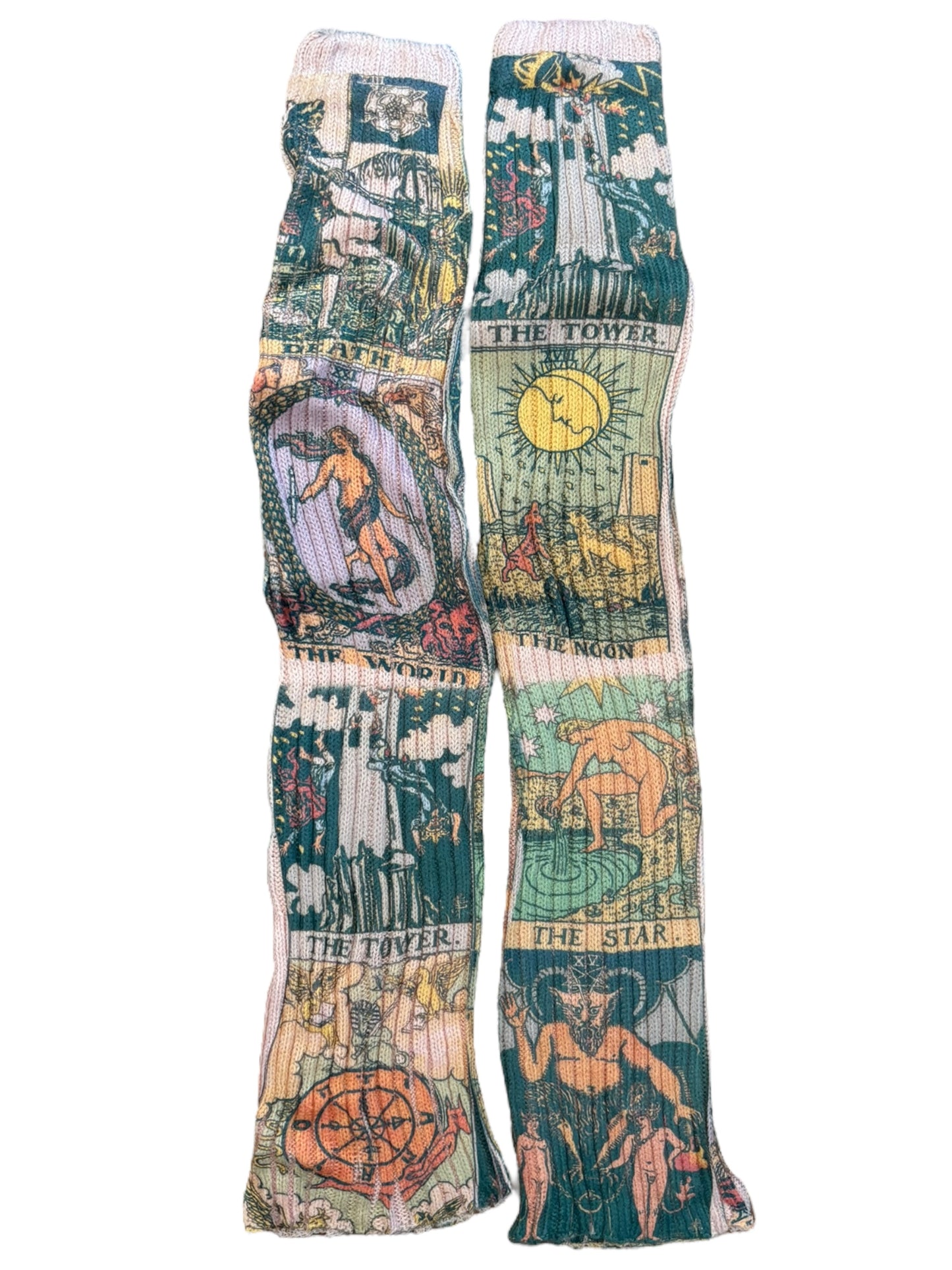 Tarot Card Pink Legwarmers *PRE-ORDER*