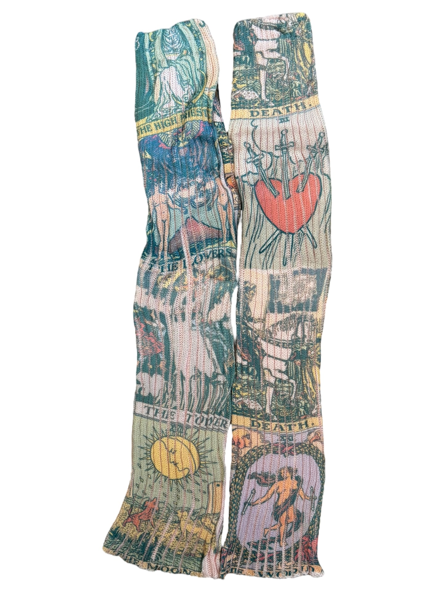 Tarot Card Pink Legwarmers *PRE-ORDER*