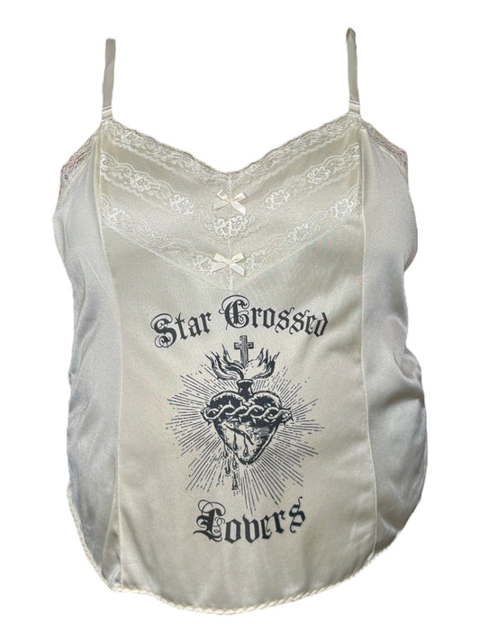 Star Crossed Lovers Cream Tank - 5X