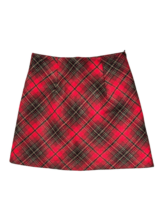 Plaid Mini Skirt - XXS