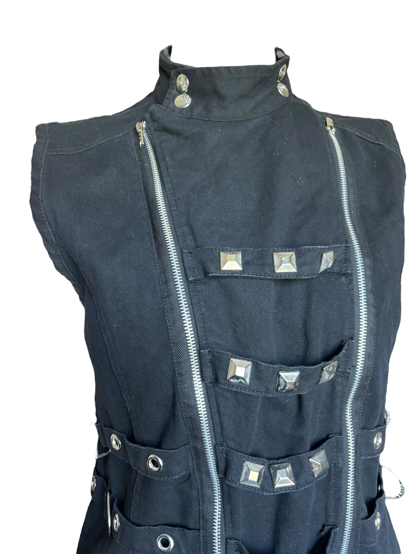 Vintage Tripp Zipper Vest - XL