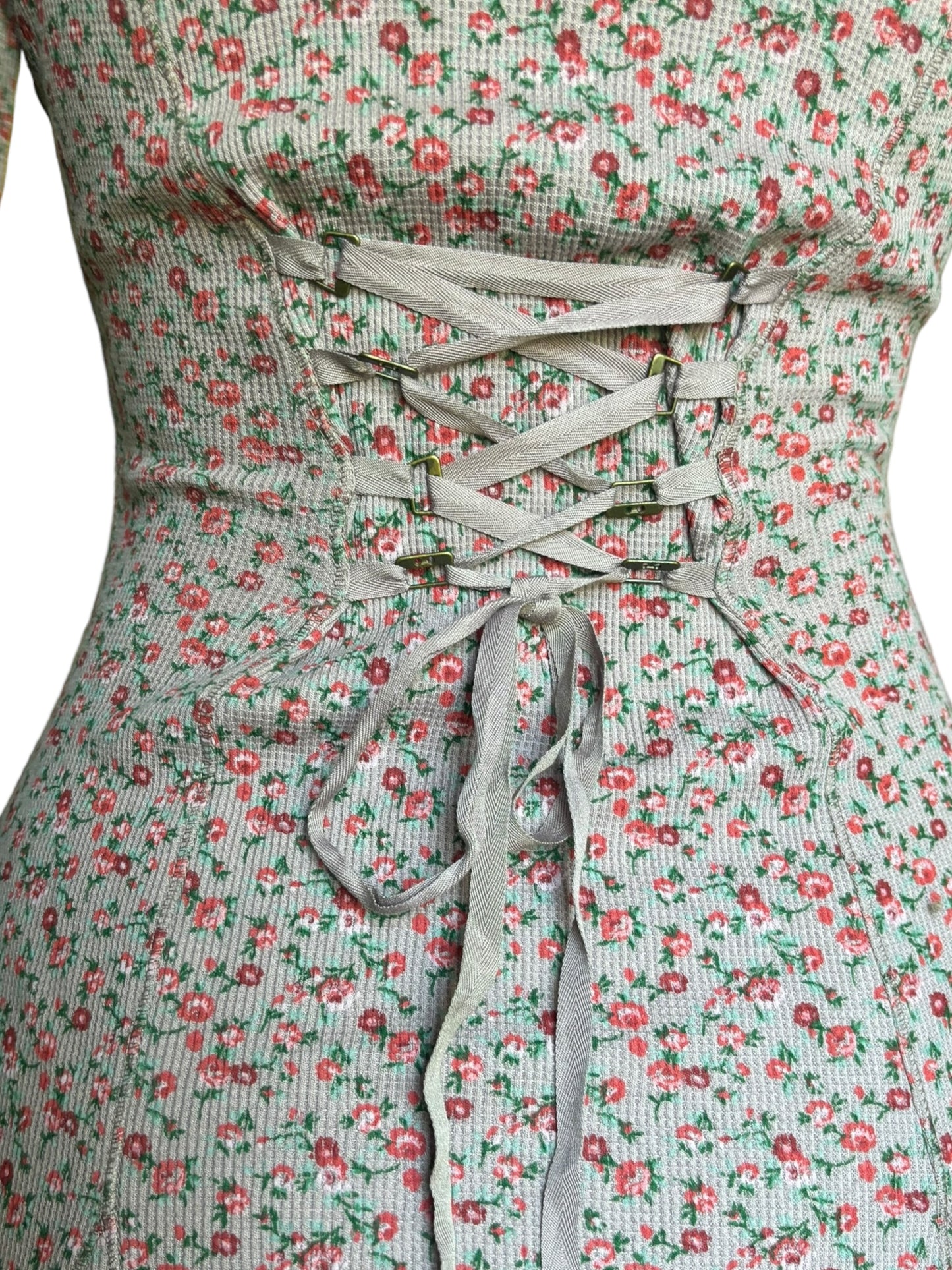 Vintage Betsey Johnson Floral Dress - M